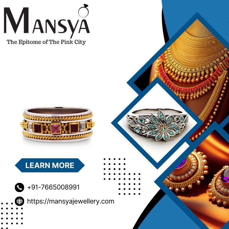 Silver Plated Diamond Earrings At Mansya Jewellery